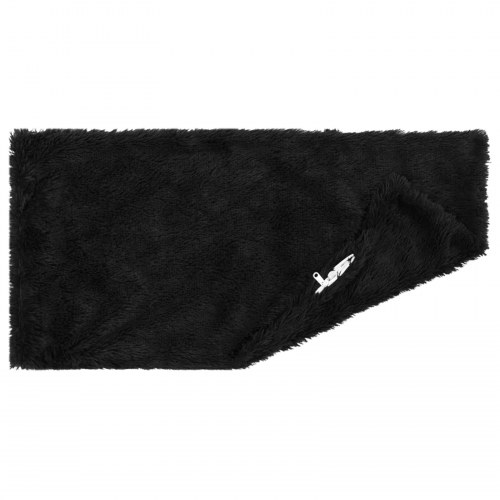 Pyntepude med pude HEERLEN 12 stk. 40 x 80 cm sort PV fleece