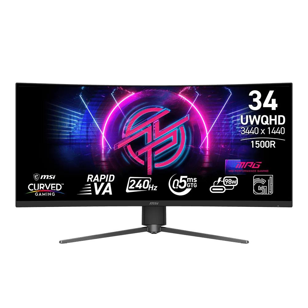 MSI MPG 346CQRF X24 34" buet gaming-skærm UWQHD 240 Hz