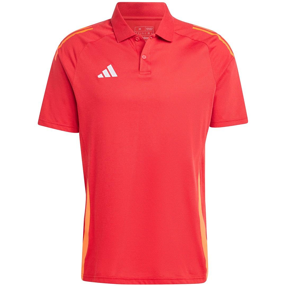 adidas Tiro 24 Competition polo t-shirt rød str. S