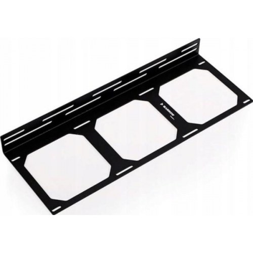 Barrow 360 mm radiatorbeslag - sort