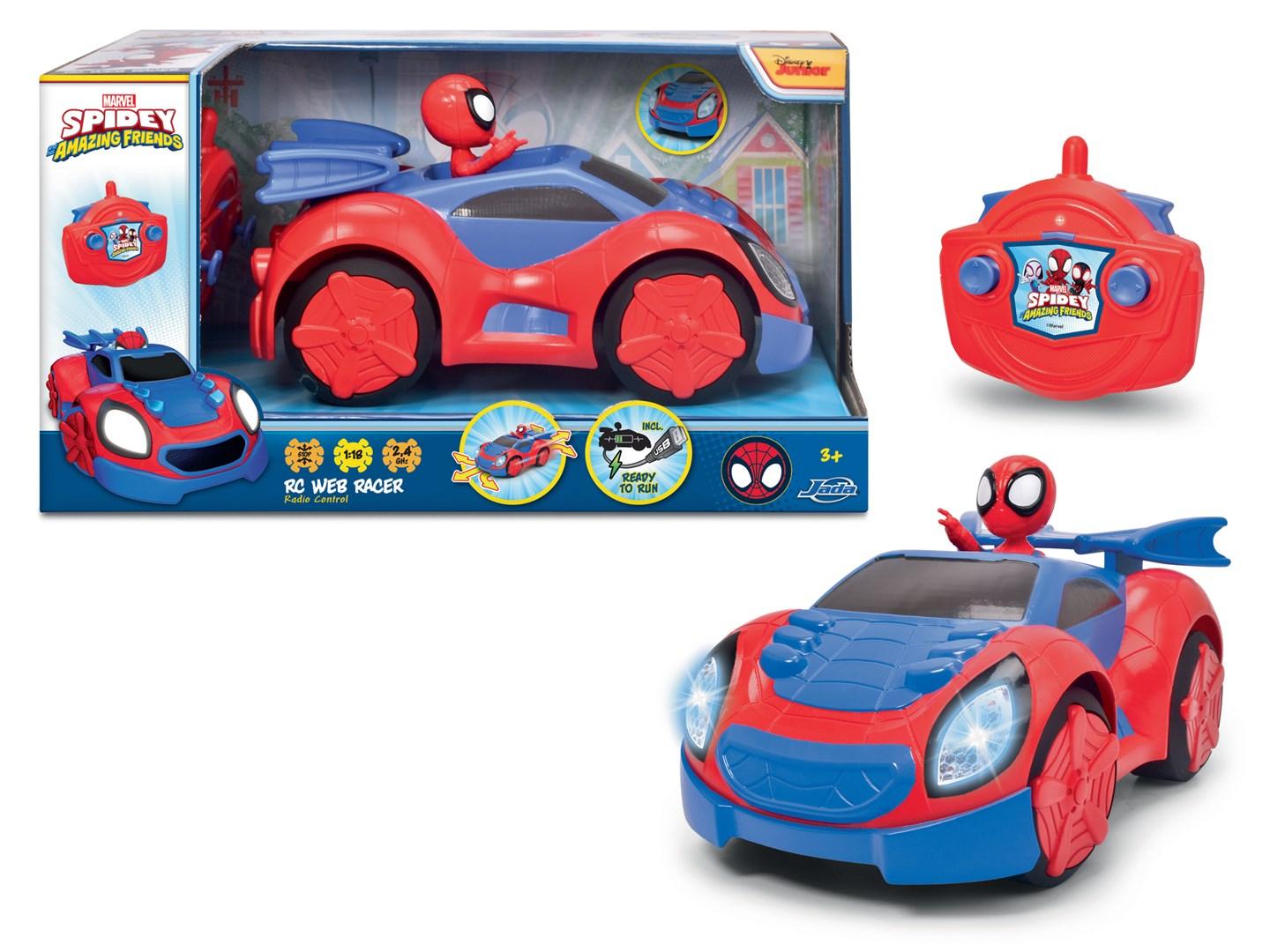 Jada RC Spidey Web Racer 1:18 fjernstyret bil