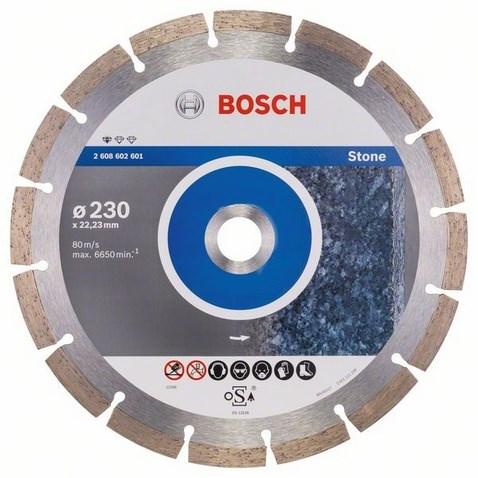 Bosch diamantskæreskive segmenteret til sten 230 x 22,23 mm