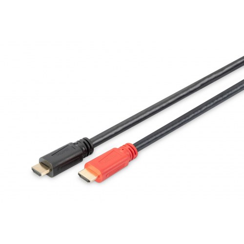 Digitus HDMI High Speed-kabel med Ethernet og signalforstærker 10 m
