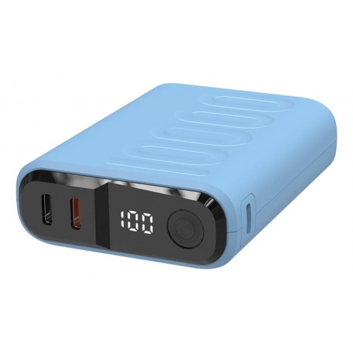 RealPower PB-10000C PD+ 10.000 mAh powerbank lilla