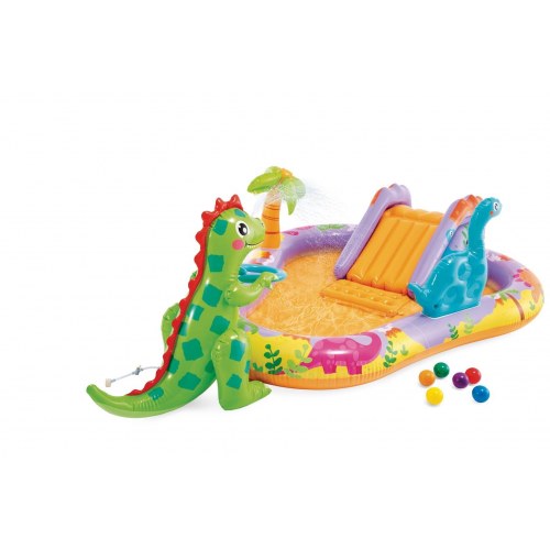 Intex Dinosaur legecenter 201 x 157 x 69 cm