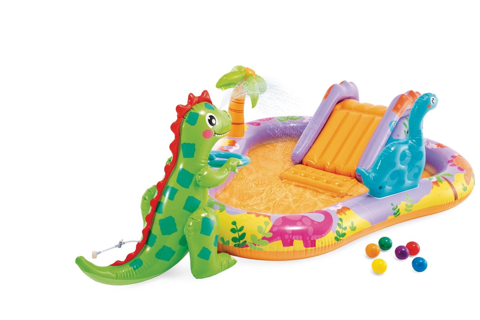 Intex Dinosaur legecenter 201 x 157 x 69 cm