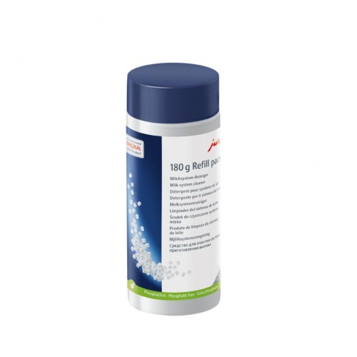 JURA mælkesystemrens mini-tabs 180 g refillflaske