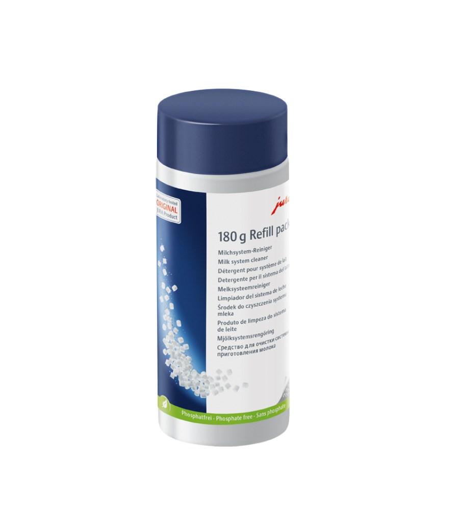 JURA mælkesystemrens mini-tabs 180 g refillflaske