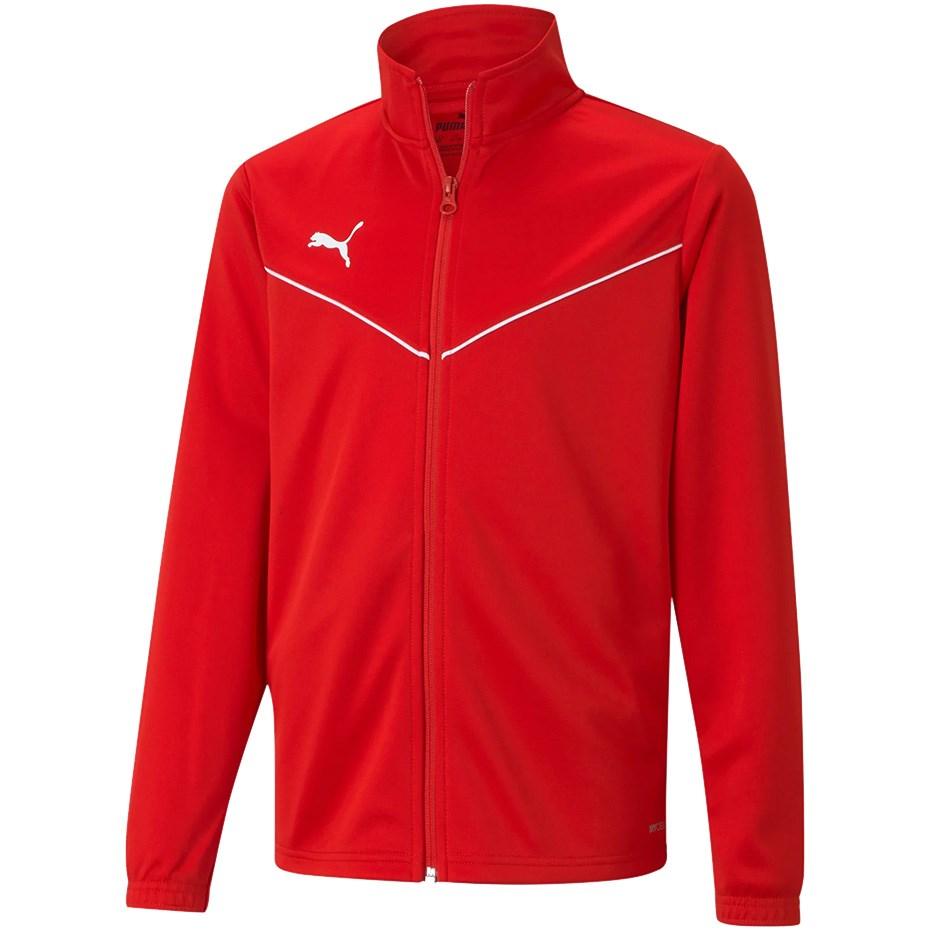 PUMA teamRISE træningsjakke junior rød 164 cm