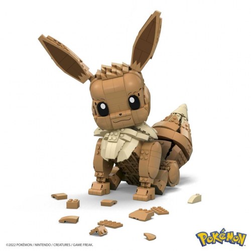MEGA Pokémon Jumbo Eevee byggesæt med klodser