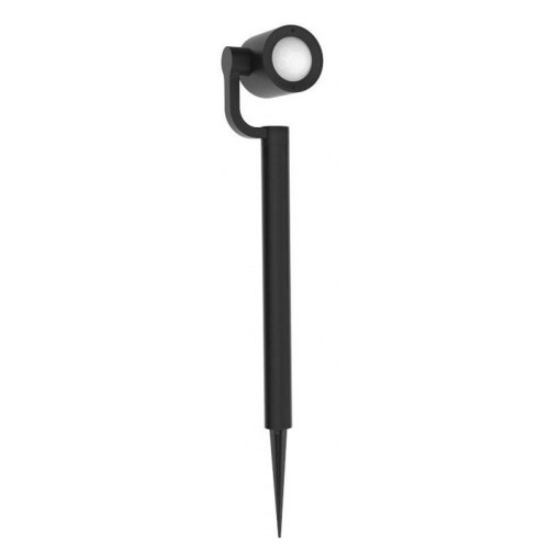 Udendørs plantelampe 100 cm 6 W 4.000 K - sort spydspot