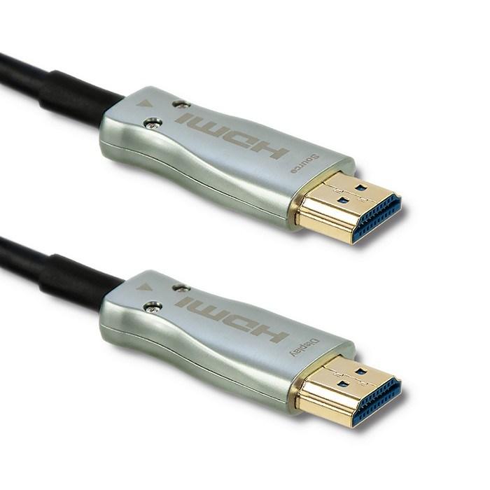 Qoltec 30 m HDMI-kabel HDMI Type A 2.0 - sort/sølv