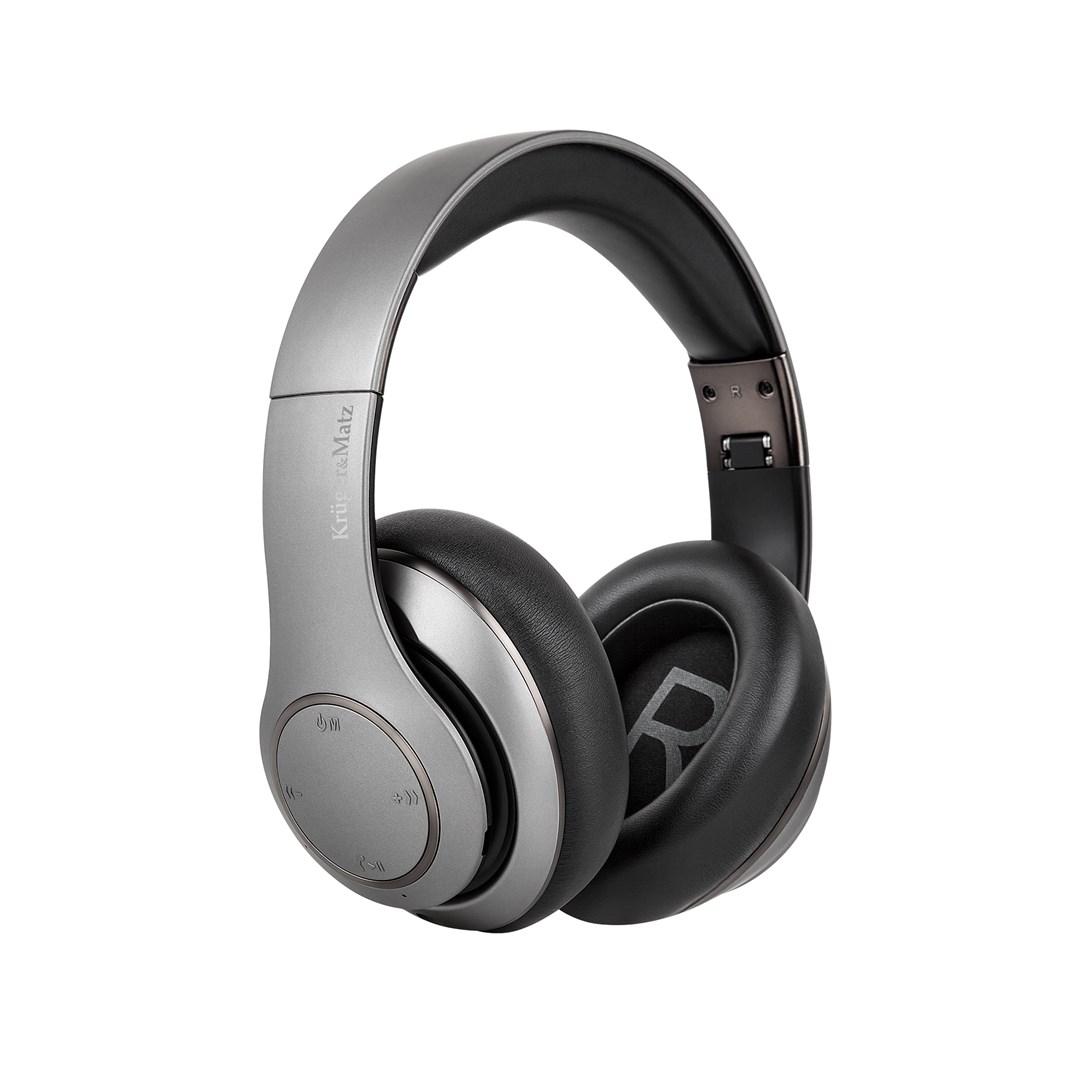 Kruger & Matz Street 3 Wireless trådløse over-ear høretelefoner - grafit