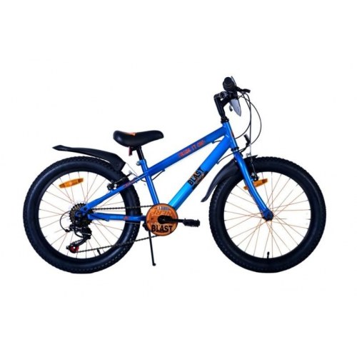 20 tommer cykel Nerf satinblå med 7 gear