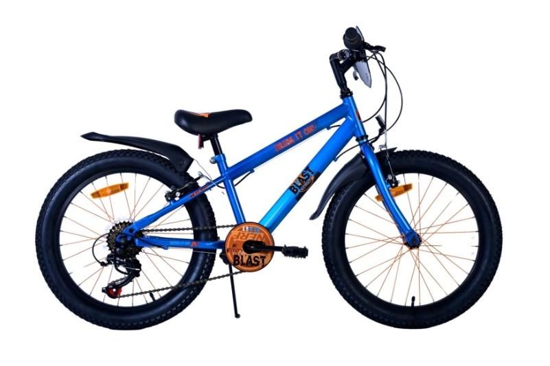 20 tommer cykel Nerf satinblå med 7 gear