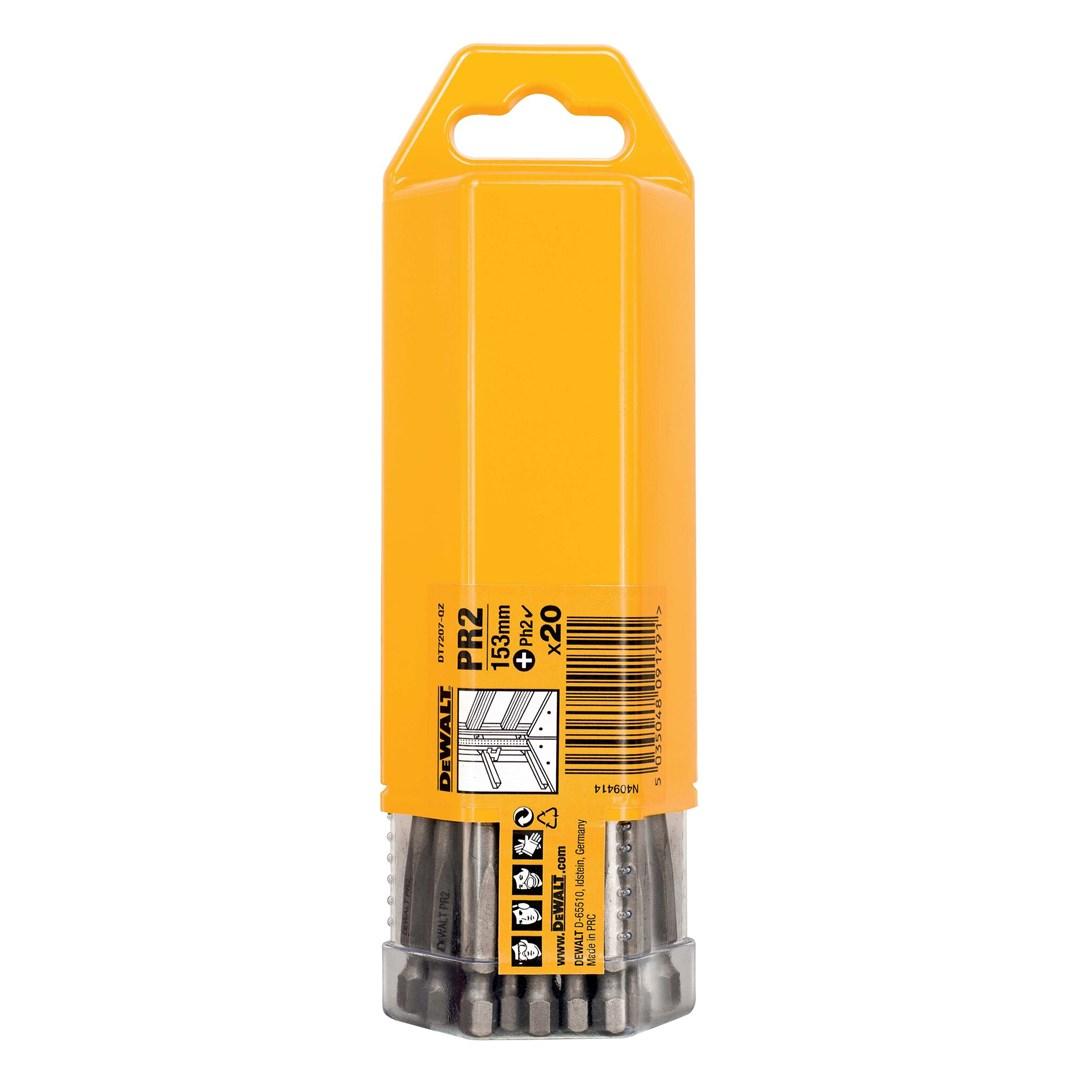 DeWALT DT7207-QZ skruerbit PH2 153 mm 20 stk