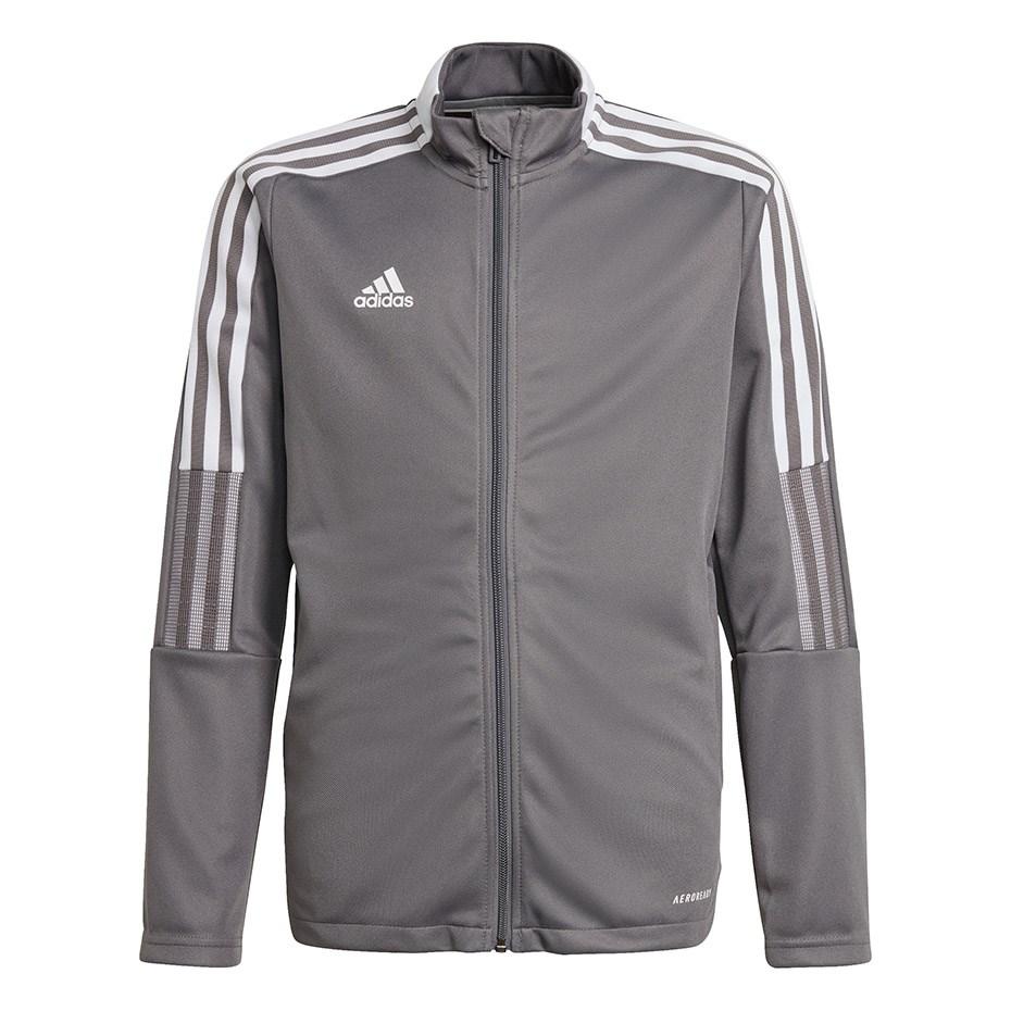 Adidas Tiro 21 træningsjakke til børn grå 116 cm