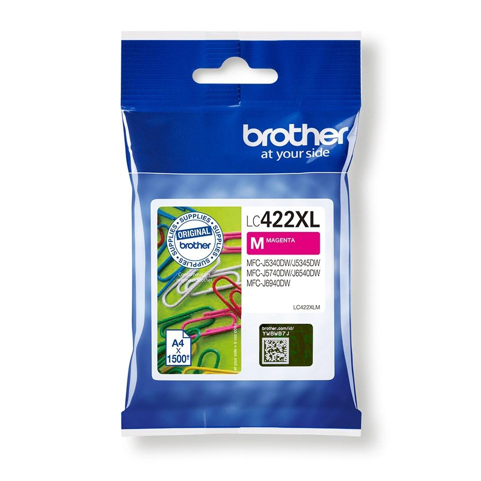 Brother LC422XLM original blækpatron magenta