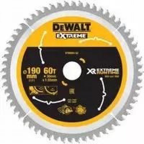 DeWALT DT99564 rundsavsklinge 190 mm 60T