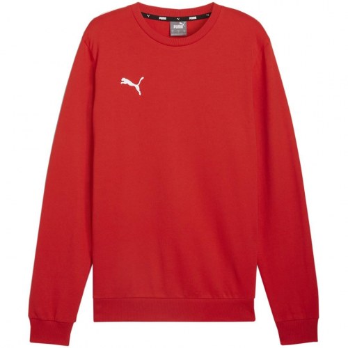 Puma teamGOAL casuals crew neck sweatshirt rød str. S