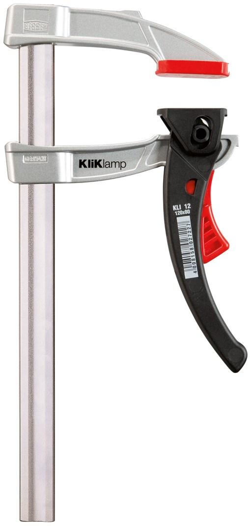 BESSEY KLI20 skraldetvinge 20 cm - sort/rød/rustfrit stål