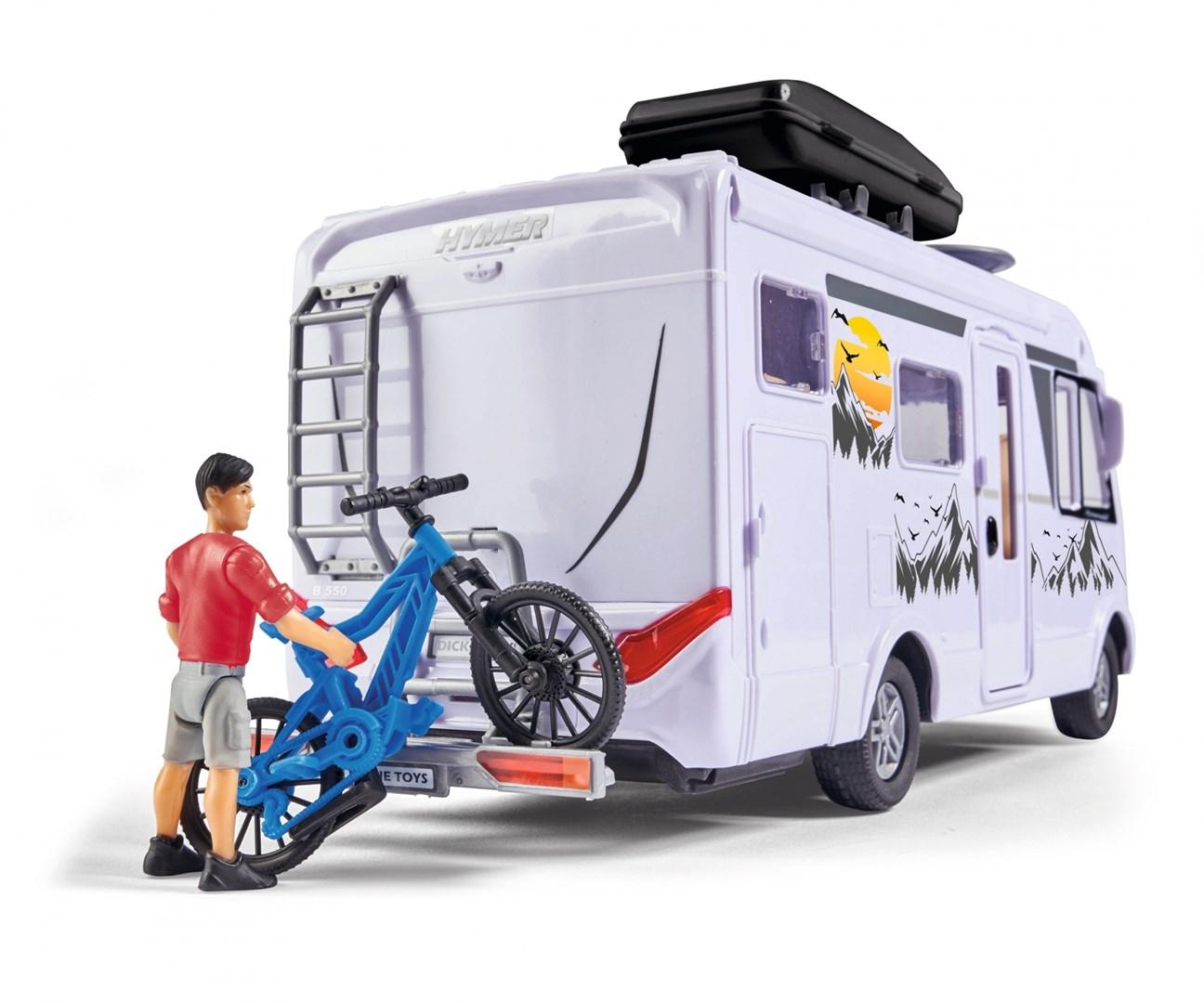 Dickie Playlife autocamper 30 cm med figur