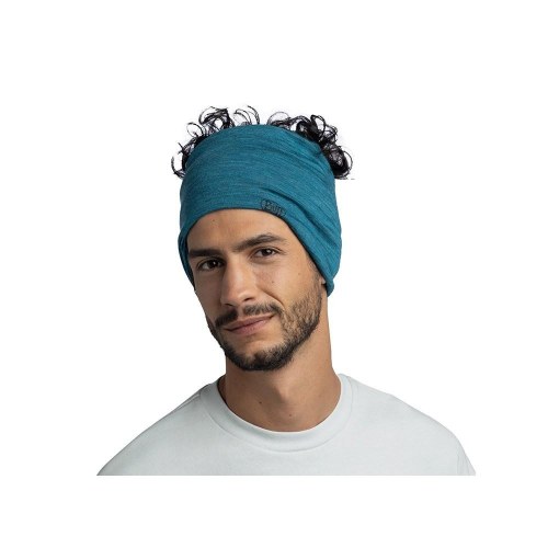 Buff Lightweight Merino Wool multifunktionelt tørklæde blå