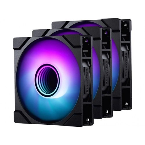 Phanteks M25 Gen2 PWM D-RGB ventilator 3-pak 140 mm sort