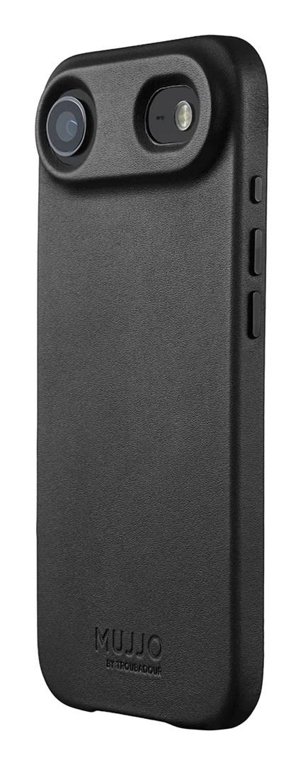 Mujjo lædercover med MagSafe til Apple 6,5" - sort