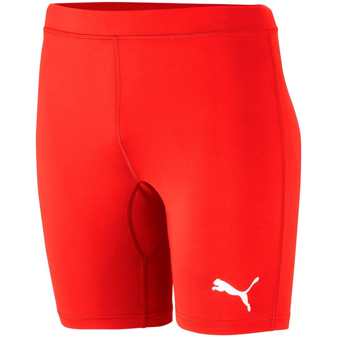 Puma Liga Baselayer korte tights til mænd rød str. S