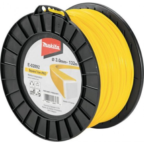 Makita Square Pro trimmertråd 3,0 mm 132 m