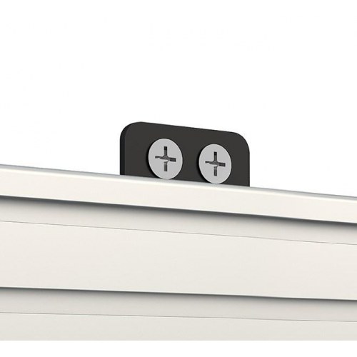 B-Tech System X monteringsbeslag til skinne for BT8390 skærmholder - sort
