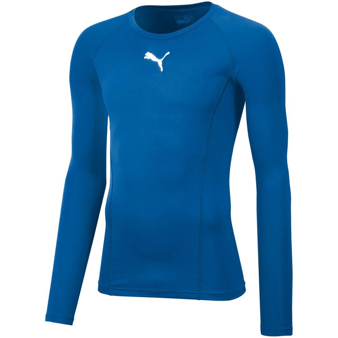 PUMA Liga Baselayer langærmet T-shirt til herre blå M