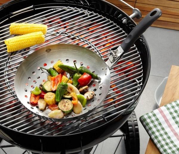 GEFU 89250 wokpande i rustfrit stål 17,8 cm