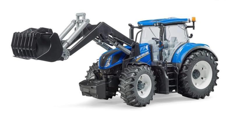 BRUDER New Holland traktor med frontlæsser legetøj