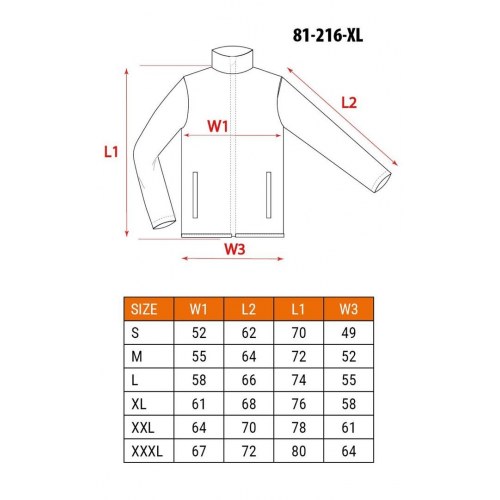 NEO Tools 81-216-XL arbejdsjakke XL