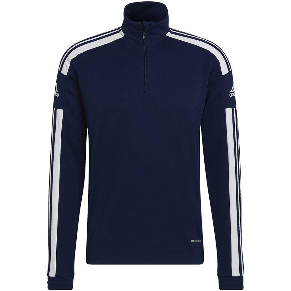 adidas Squadra 21 træningstrøje med halv lynlås marineblå str. L