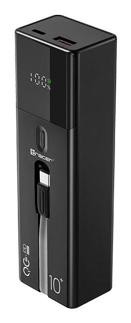 Tracer Quant powerbank 10.000 mAh sort