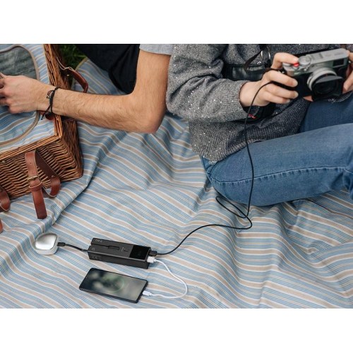 Tracer Quant powerbank 10.000 mAh sort