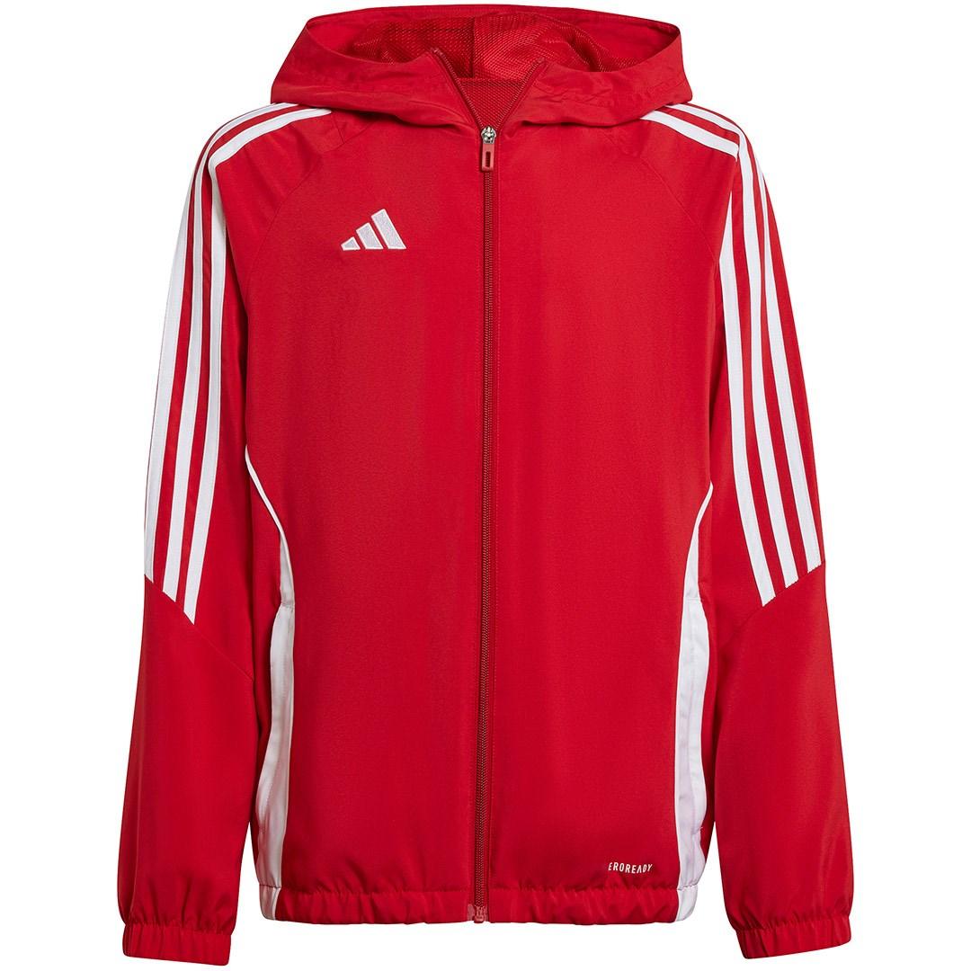 adidas Tiro 24 jakke til børn rød 152 cm