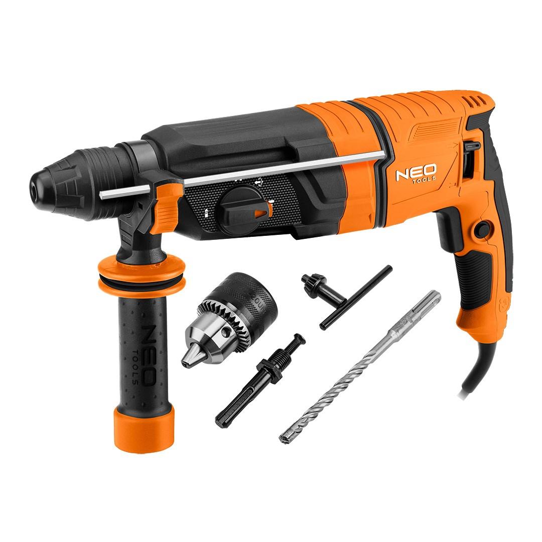NEO TOOLS SDS+ borehammer 900 W 3,5 J med kuffert