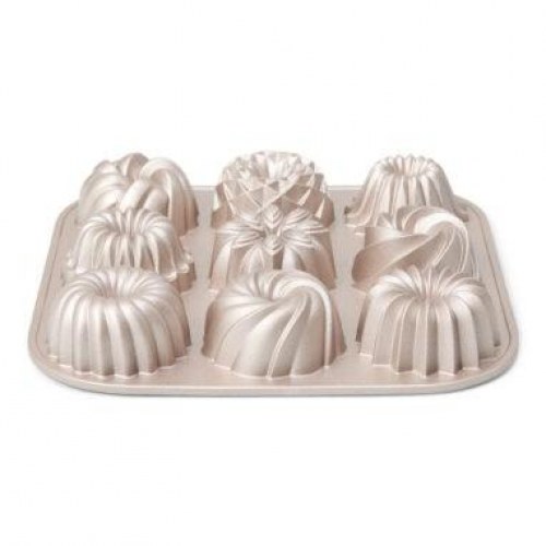 Patisse 4521 bageform til små randkager 6 stk 24 cm