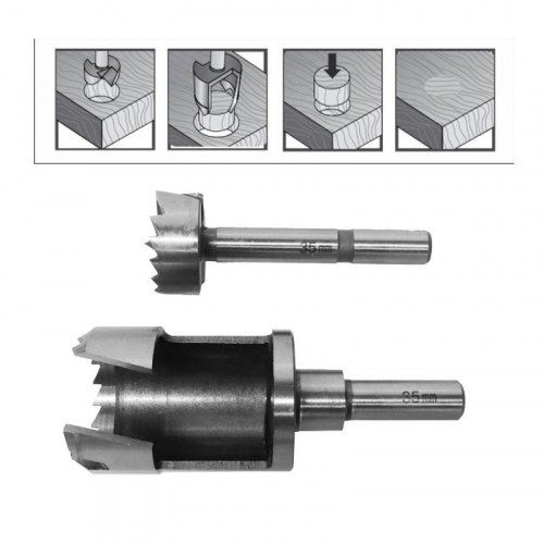 AWTOOLS AW40330 35 mm propbor til træ