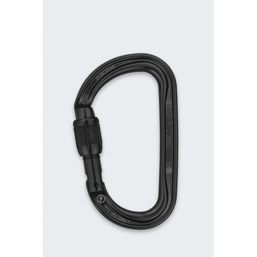 Petzl Am'D Screw-Lock karabinhage - sort