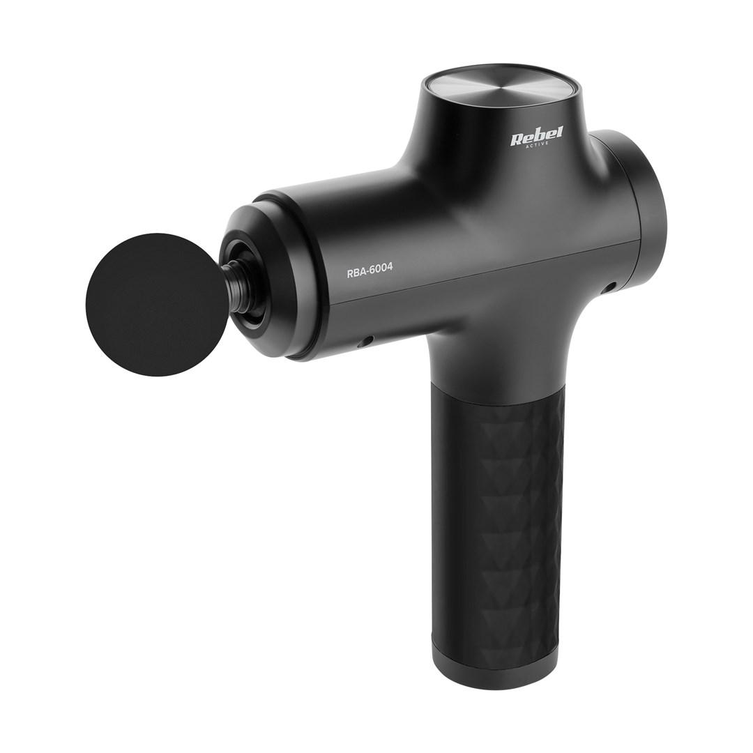 Rebel Active massagepistol med 8 tilbehørsdele