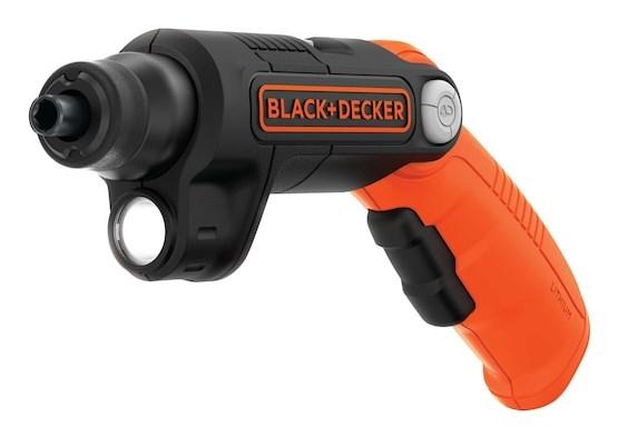 BLACK+DECKER BDCSFL20C-QW - Skruetrækker - 5.5 N·m inkluderet oplader - 3.6 V