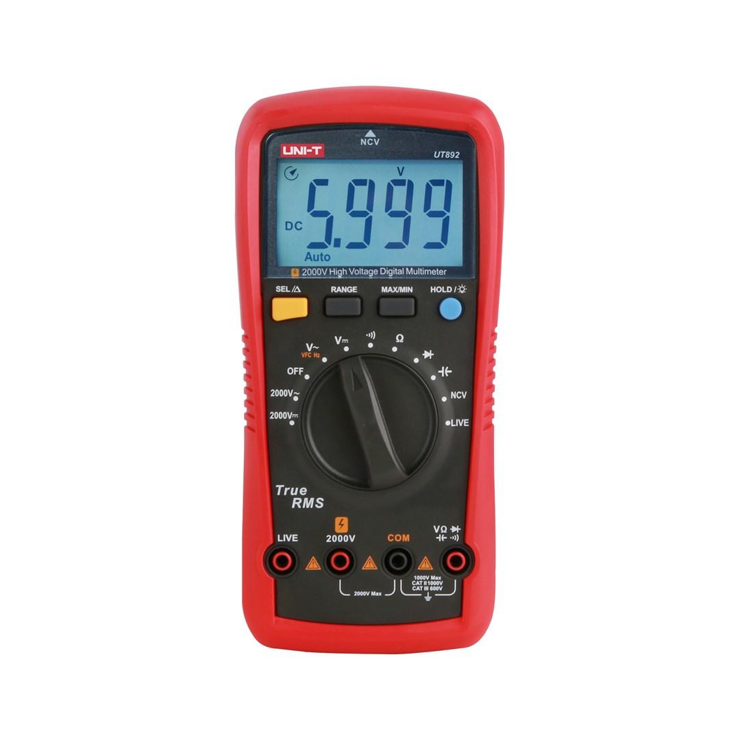 UNI-T UT892 digitalt multimeter 2000 V