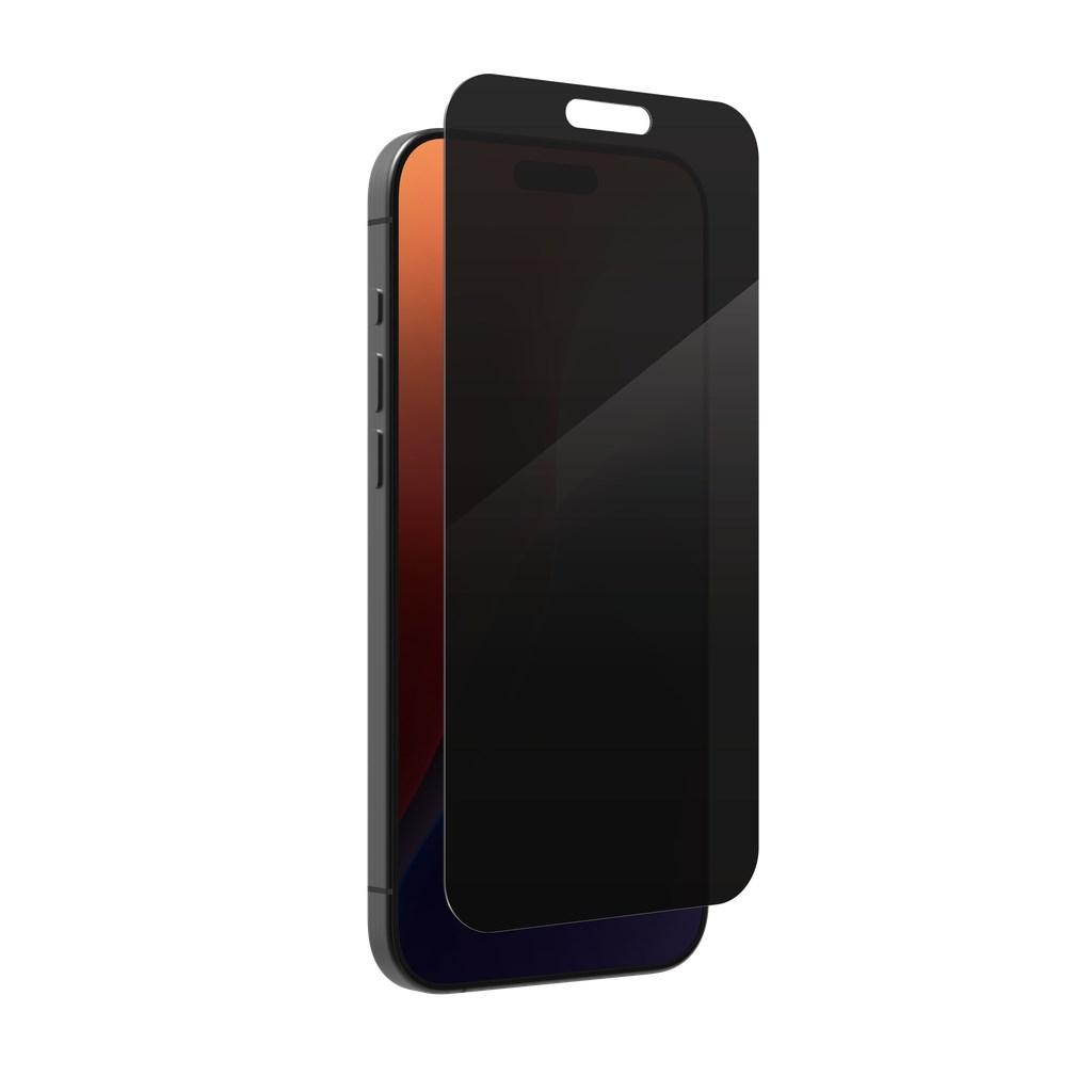 ZAGG InvisibleShield Glass Elite Privacy 360 - Skærmbeskytter for mobiltelefon - glas - med fortrolighedsfilter - 4-vejs - for Apple iPhone 16 Pro Max
