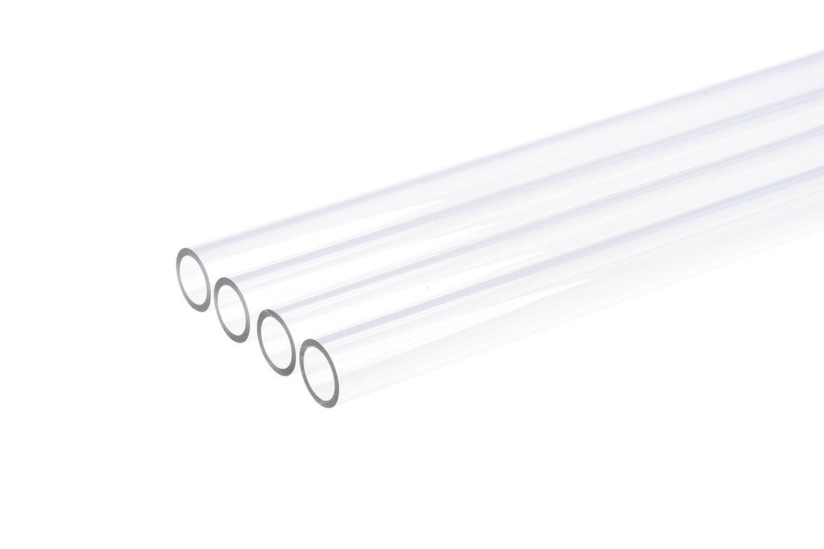 Alphacool HardTube 16/13mm Rør til væskekølesystem 4-pack Transparent
