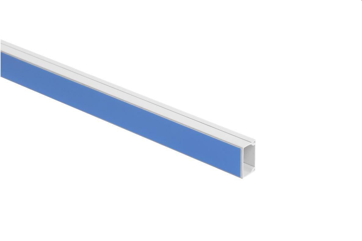 Selvklæbende kabelkanal hvid 25 x 18 mm 2 m 10 stk.